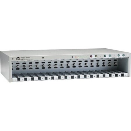 Allied Telesis The At-Mmcr18-00 Is The Rack Mountable Chassis For The Mmc200 And AT-MMCR18-00